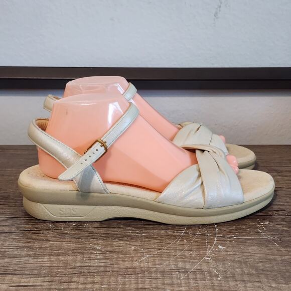 SAS Twist Again Women's Tripod Comfort Sandals Shoes Size 11 Medium Beige - Picture 3 of 9